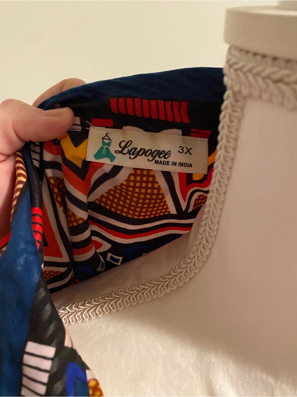 Lapoogee Geometric & Multi-Color Pattern Matching Set Size 3XL - Picture 11 of 12